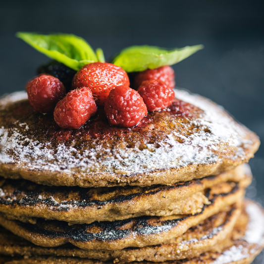 Recipe - Organic Buckwheat Pancakes Blog My Baby Organics Australia