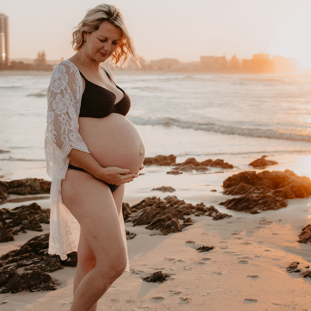 Pregnancy journey blog 37 weeks pregnant maternity photo My Baby Organics Australia