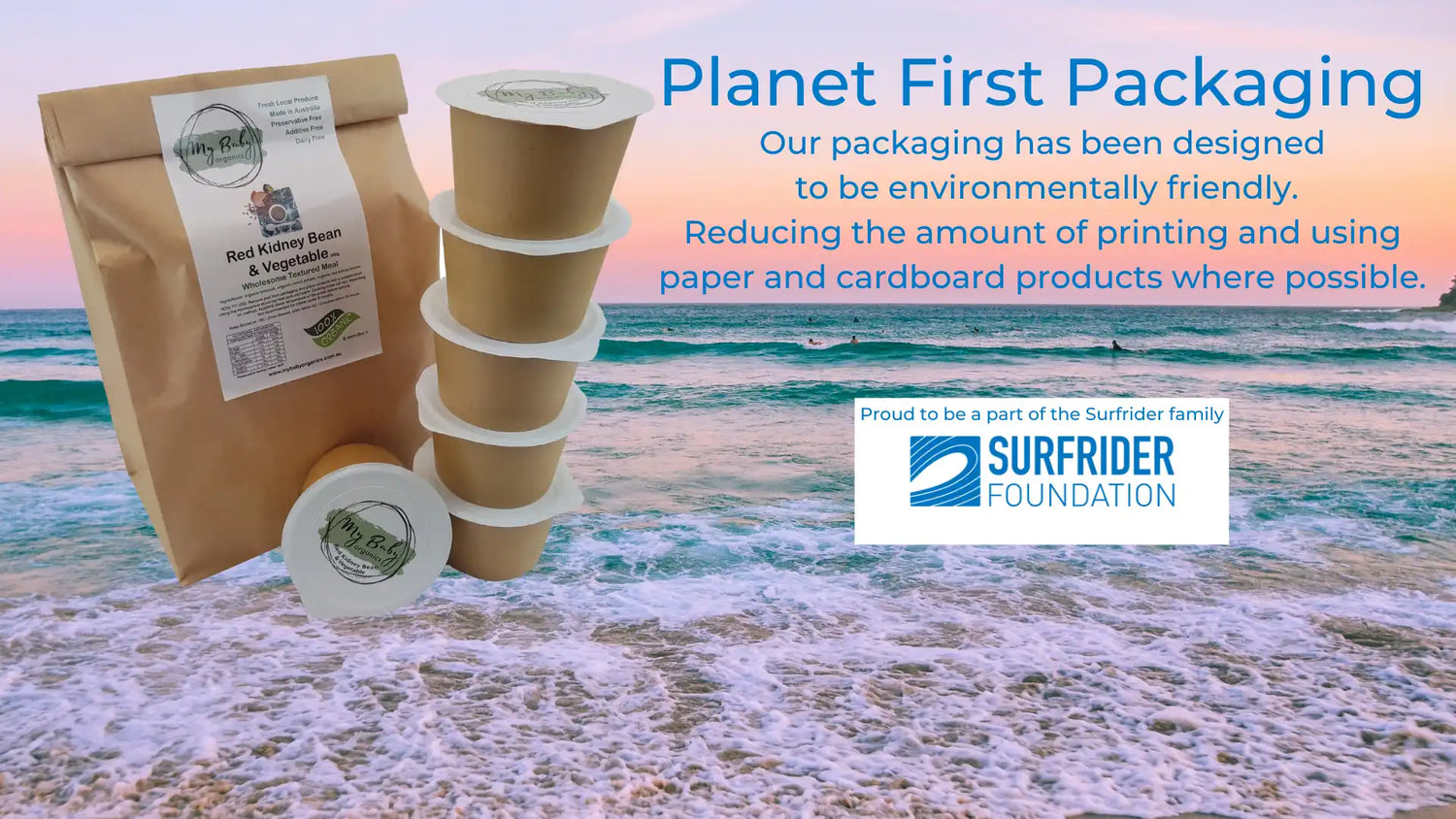 Planet First Packaging Our packaging has been designed  to be environmentally friendly My Baby Organics Australia